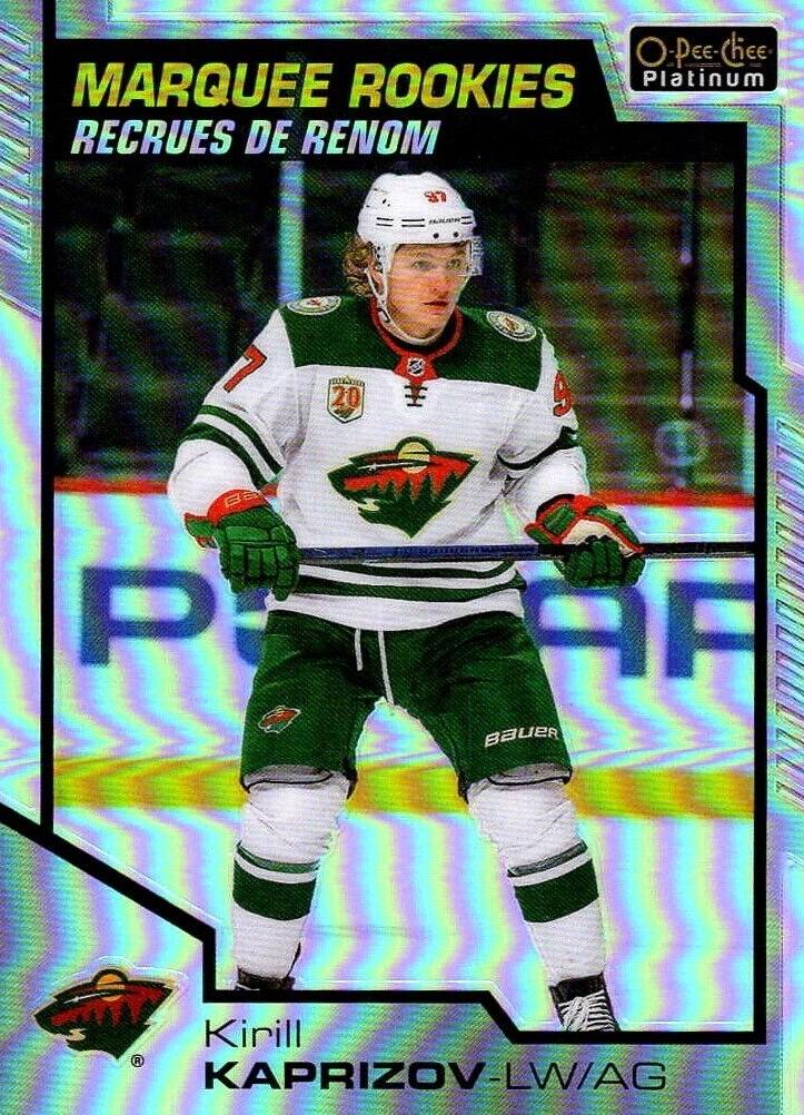 2020 O-Pee-Chee Platinum Kirill Kaprizov [Seismic Gold] #200 card