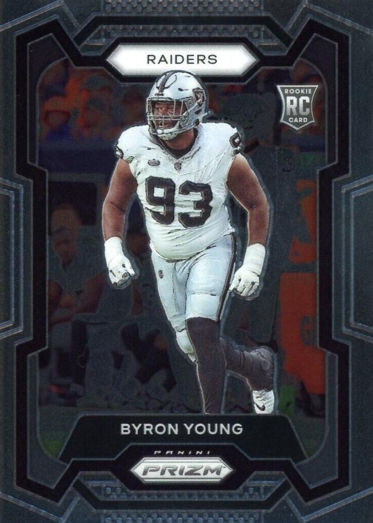 Byron Young 2023 Prizm Football card