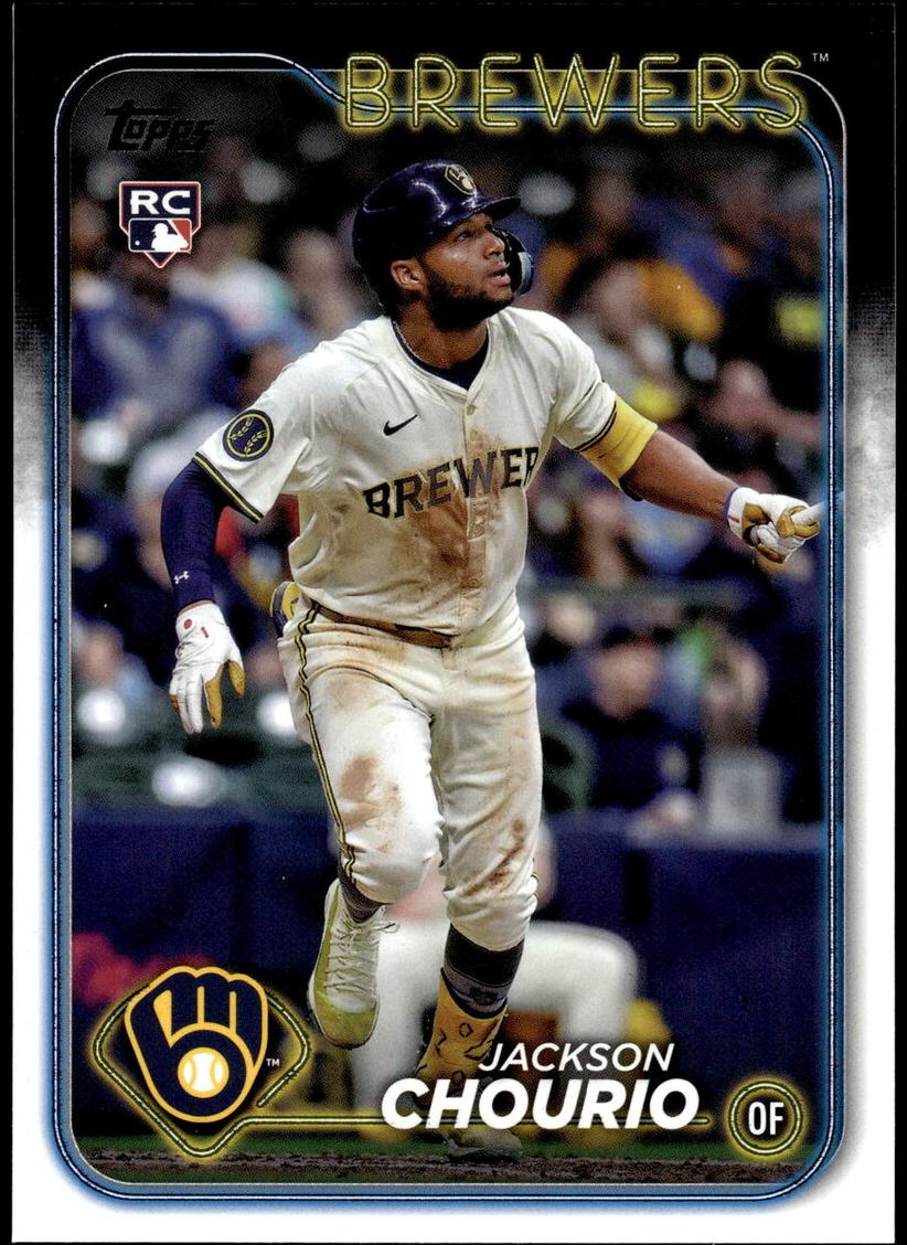 Jackson Chourio 2024 Topps Update Baseball card