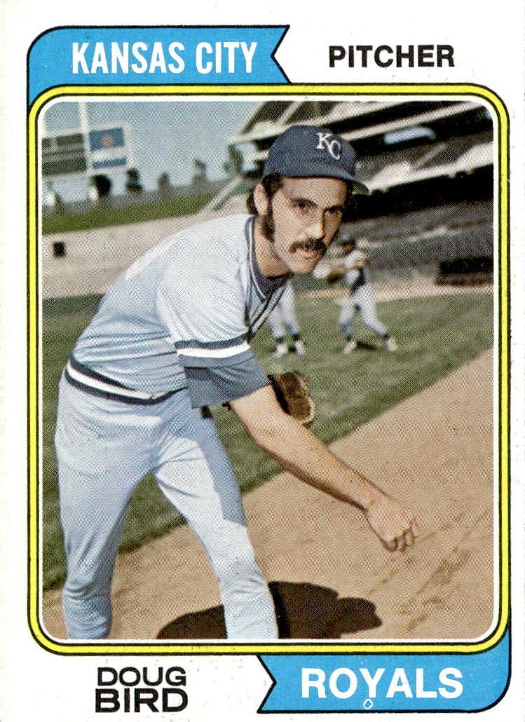 1974 Topps Doug Bird #17 card