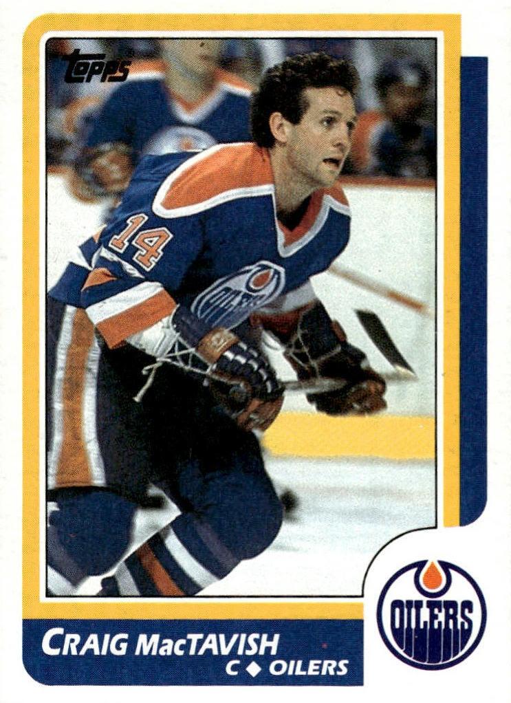 1986 Topps Craig Mactavish #178 card