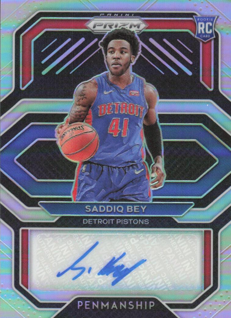 2020 Panini Prizm Saddiq Bey #RP-SBY card