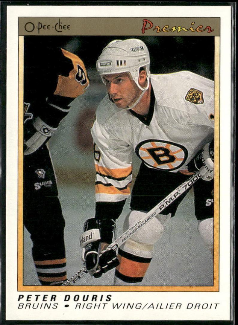 1990 O-Pee-Chee Premier Peter Douris #26 card