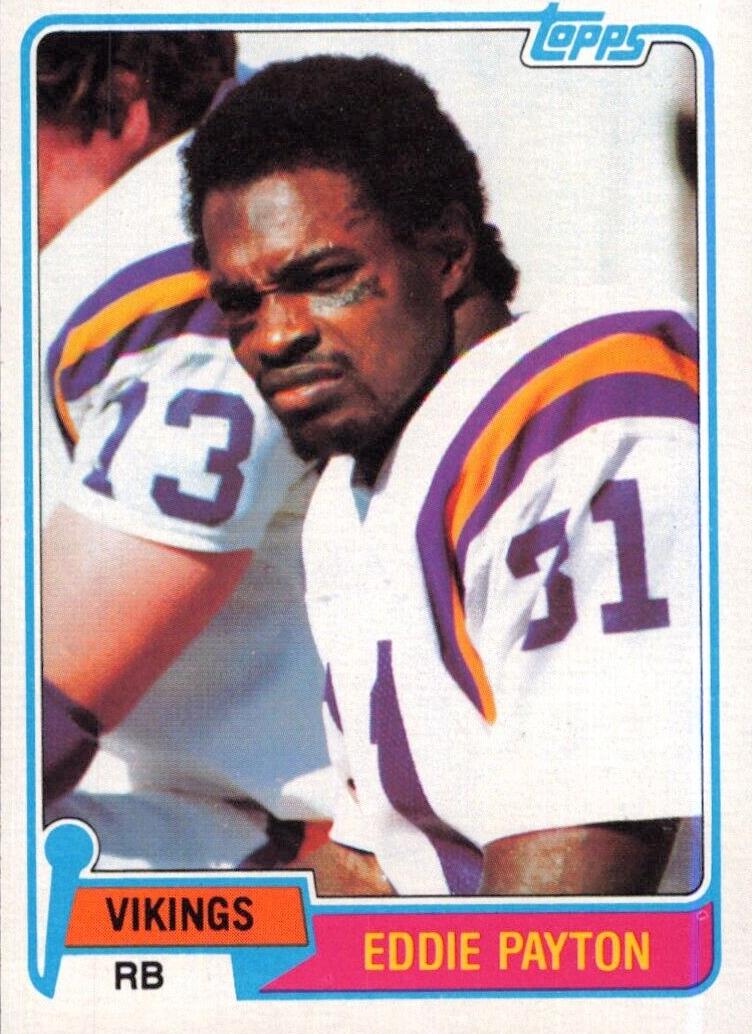 1981 Eddie Payton #304