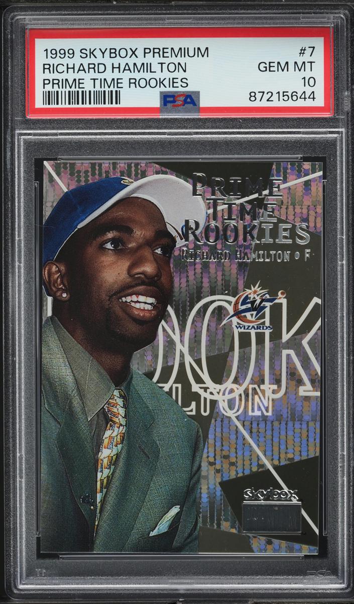 1999 Skybox Premium Richard Hamilton #7PT card