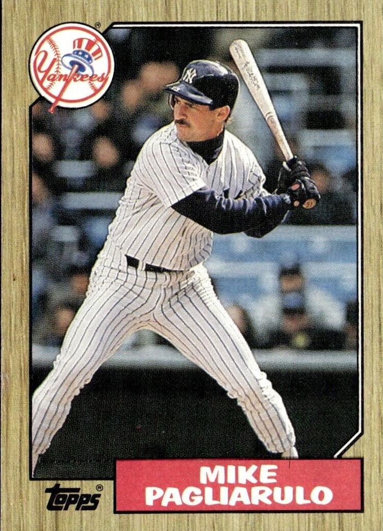 1987 Topps Mike Pagliarulo #195 card