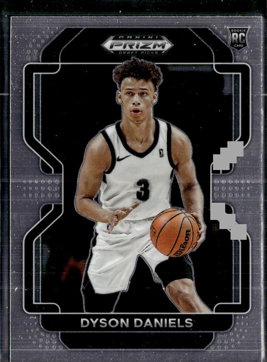 2022 Panini Prizm Draft Picks Dyson Daniels #60 card