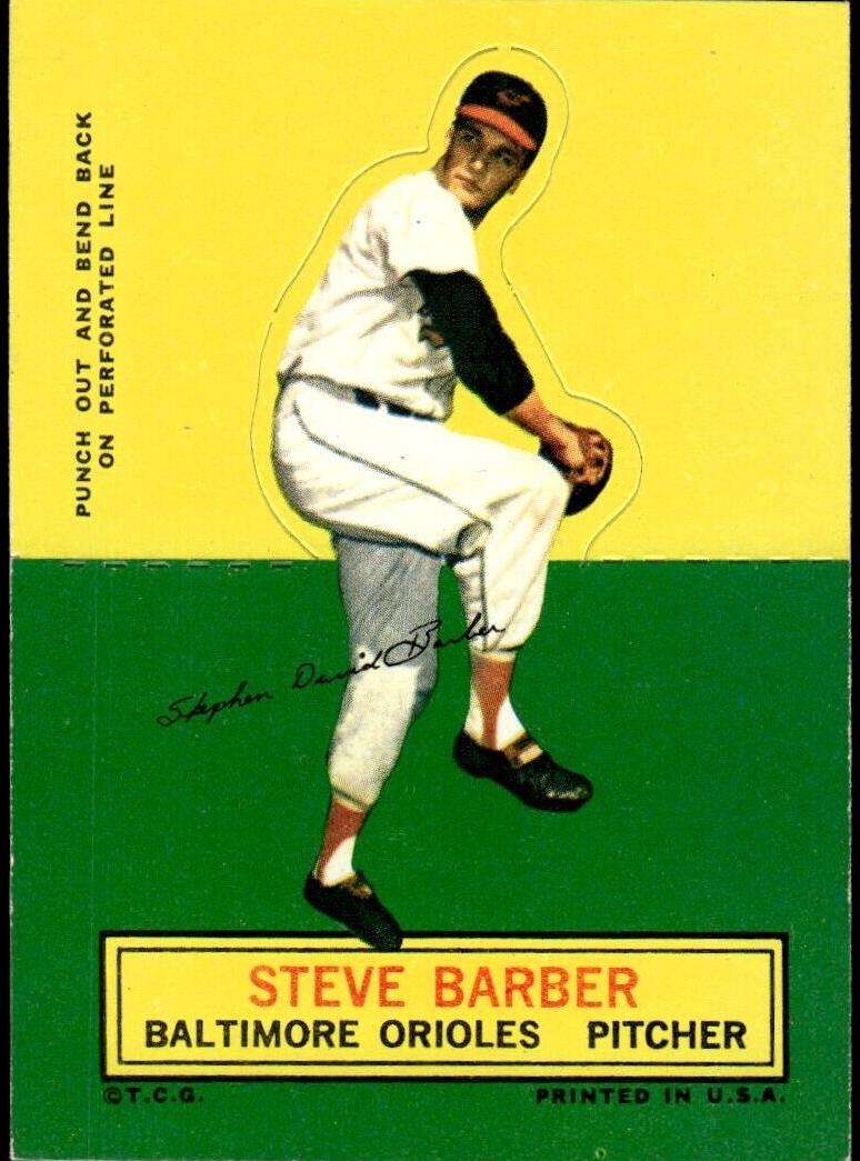 1964 Steve Barber #NNO