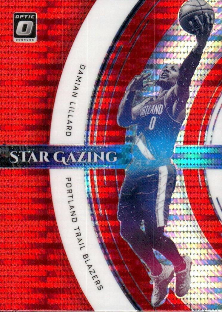 2021 Damian Lillard [Red Pulsar] #10