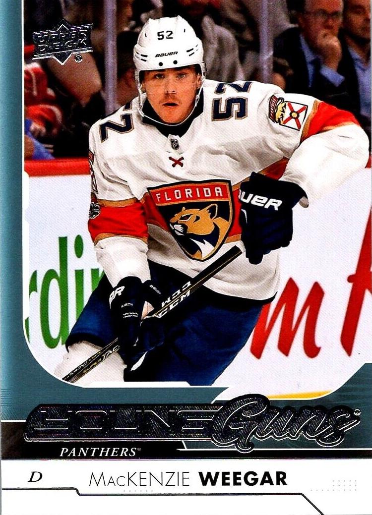 2017 Upper Deck MacKenzie Weegar #459 card