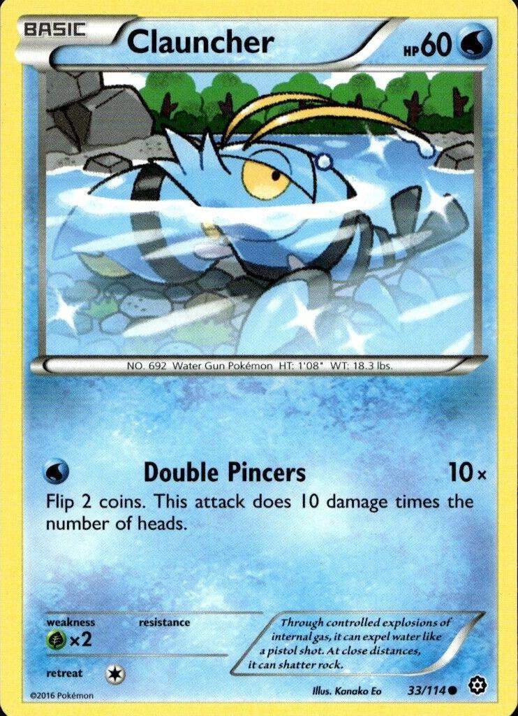 Clauncher 2016 Pokemon XY Steam Siege