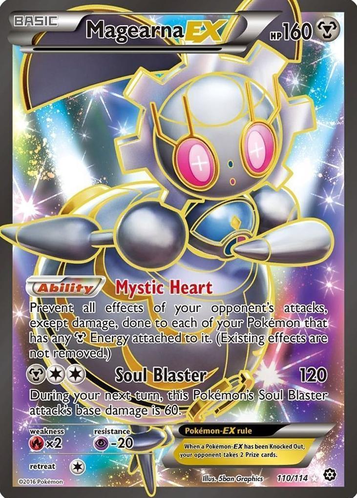 Magearna EX 2016 Pokemon XY Steam Siege
