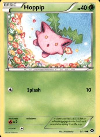 Hoppip 2016 Pokemon XY Steam Siege