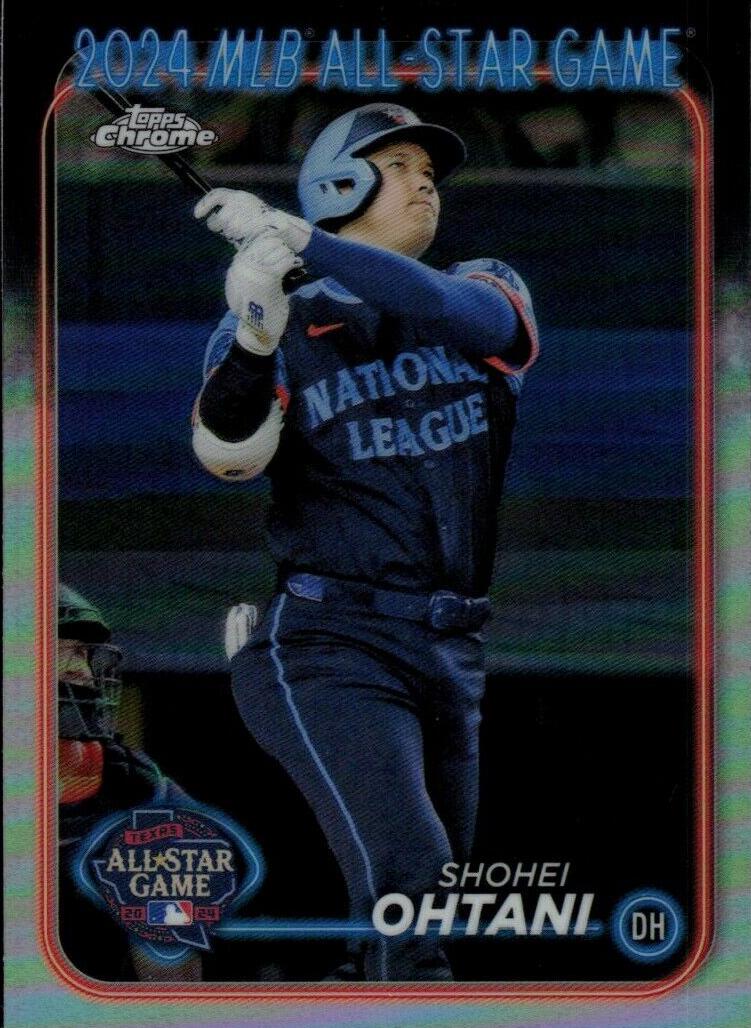 Shohei Ohtani 2024 Chrome Update card