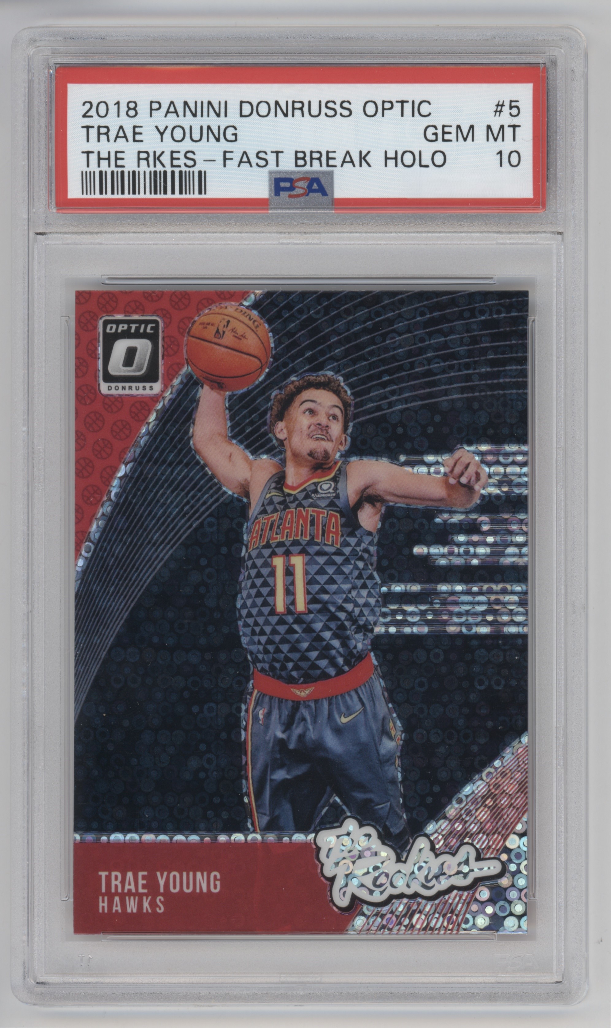 2018 Trae Young [Fast Break Holo] #5