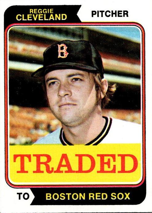 1974 Topps Reggie Cleveland #175 card