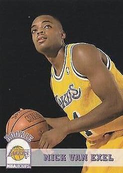 1993 Hoops Nick Van Exel #356 card