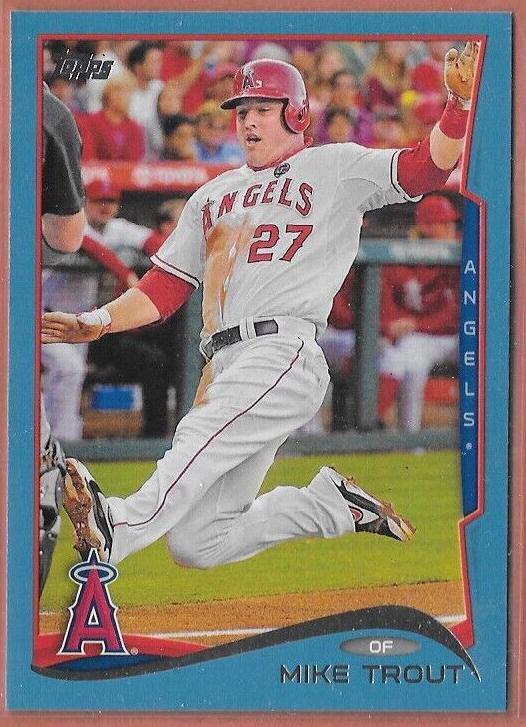 2014 Mike Trout [Blue] #1