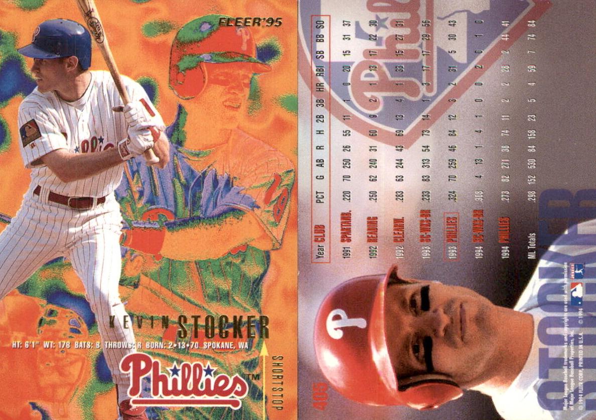 1995 Kevin Stocker [Gold Rush] #405