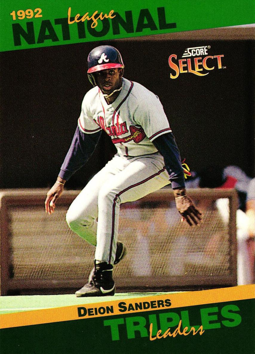 1993 Score Select Deion Sanders #22 card