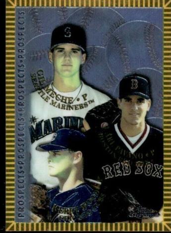 1998 Topps Chrome Carl Pavano #256 card