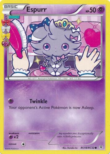 Espurr 2016 Pokemon XY Generations