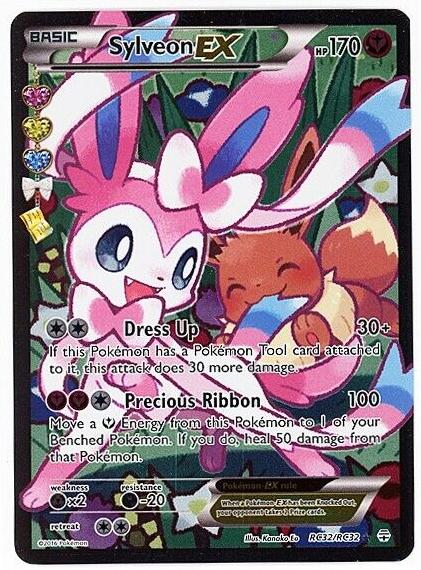 Sylveon EX 2016 Pokemon XY Generations