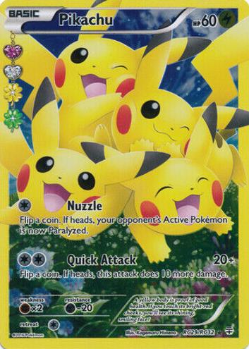 2016 Pokemon Full Art #RC29 Pikachu front