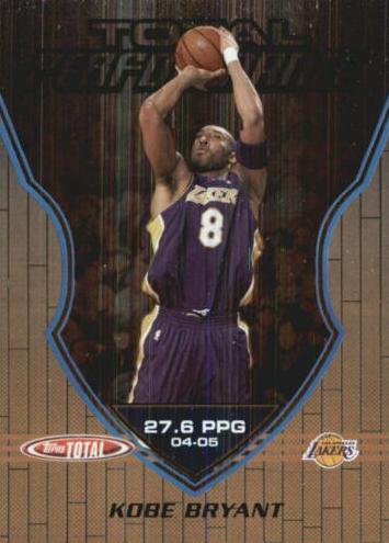 2005 Topps Total Kobe Bryant #TP9 card