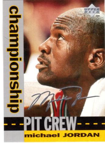 1995 Michael Jordan [Silver Signature] #133