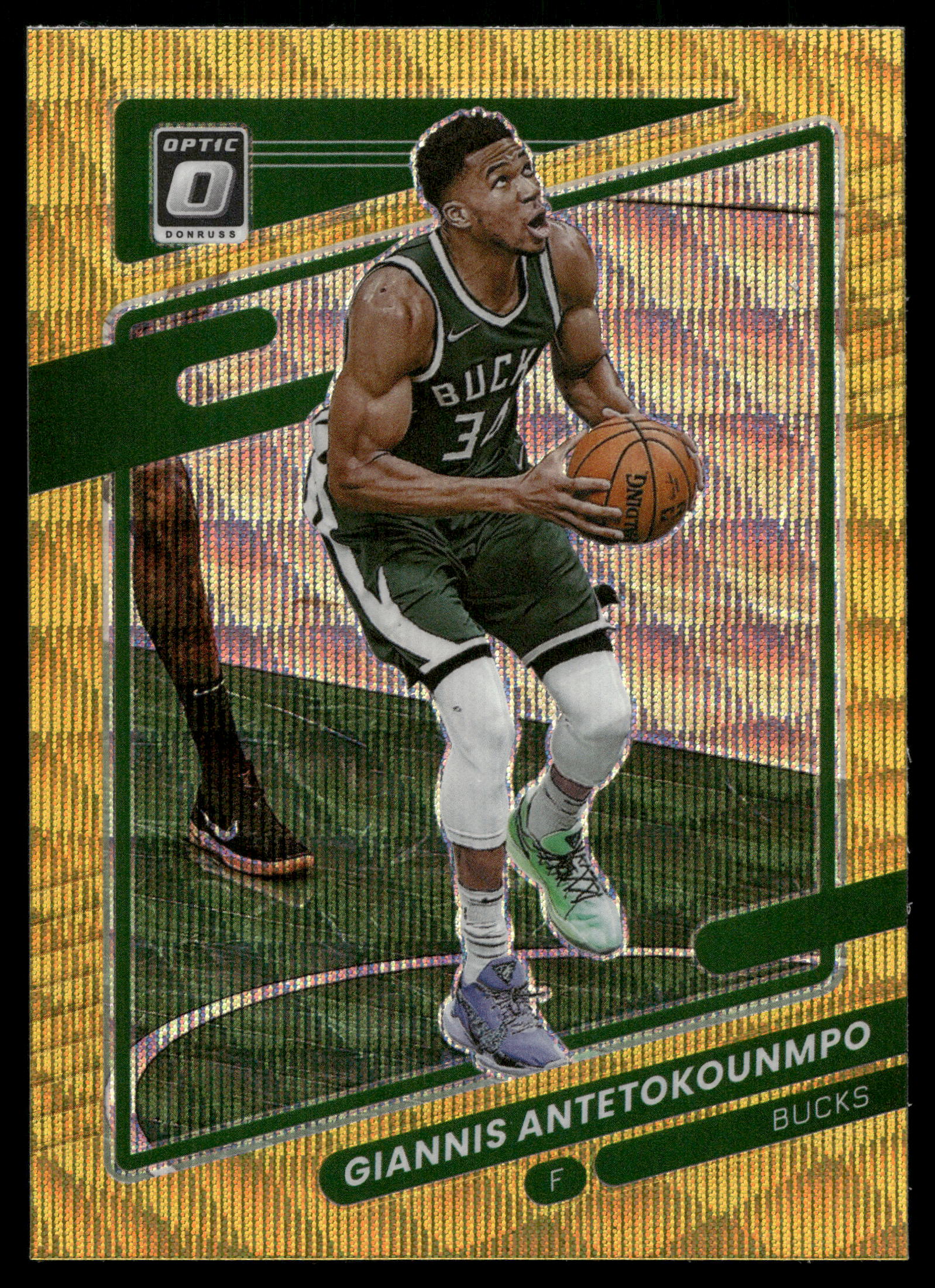2021 Giannis Antetokounmpo [Gold Wave] #31