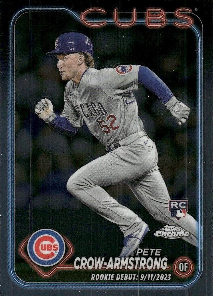 Pete Crow-Armstrong 2024 Chrome Update card