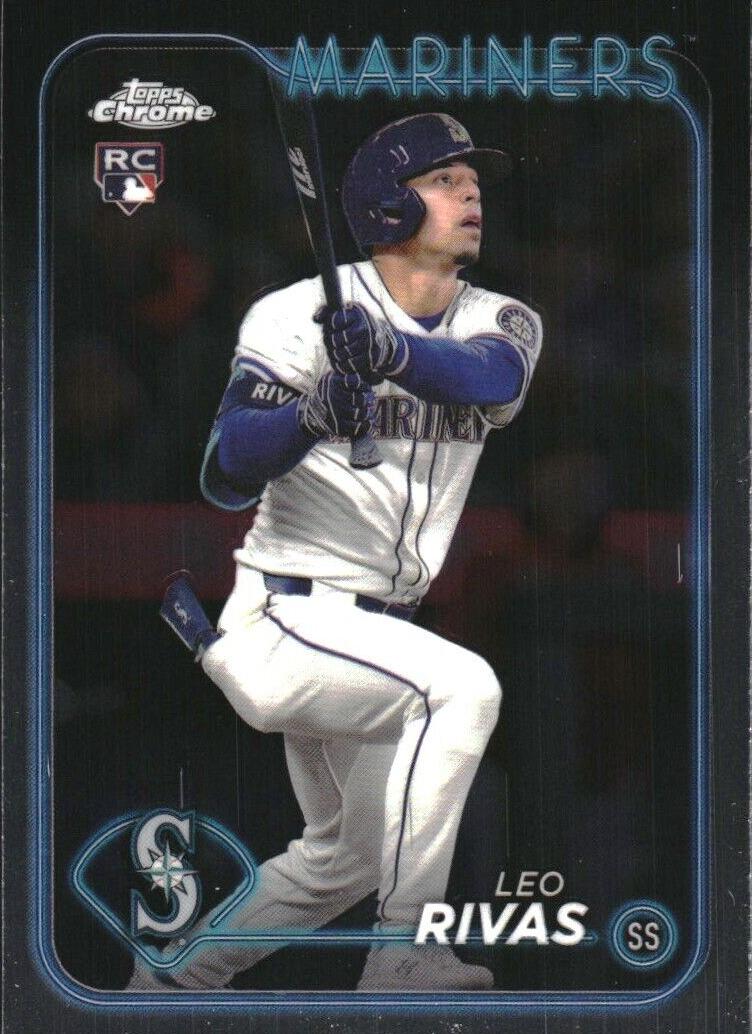 Leo Rivas 2024 Chrome Update card