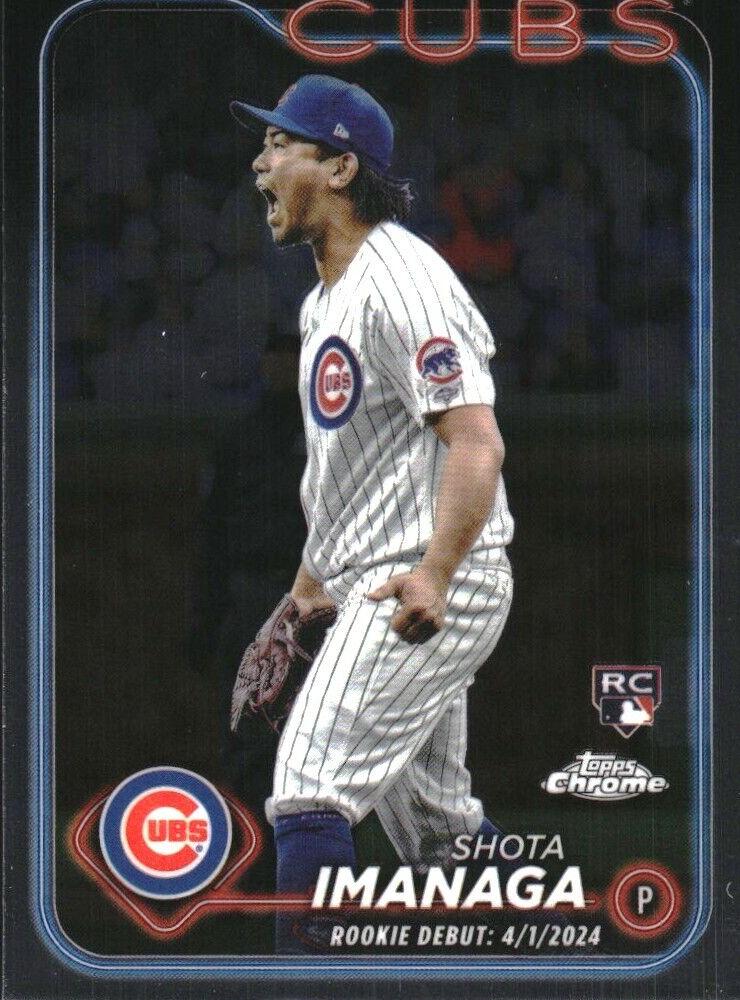 Shota Imanaga 2024 Chrome Update card