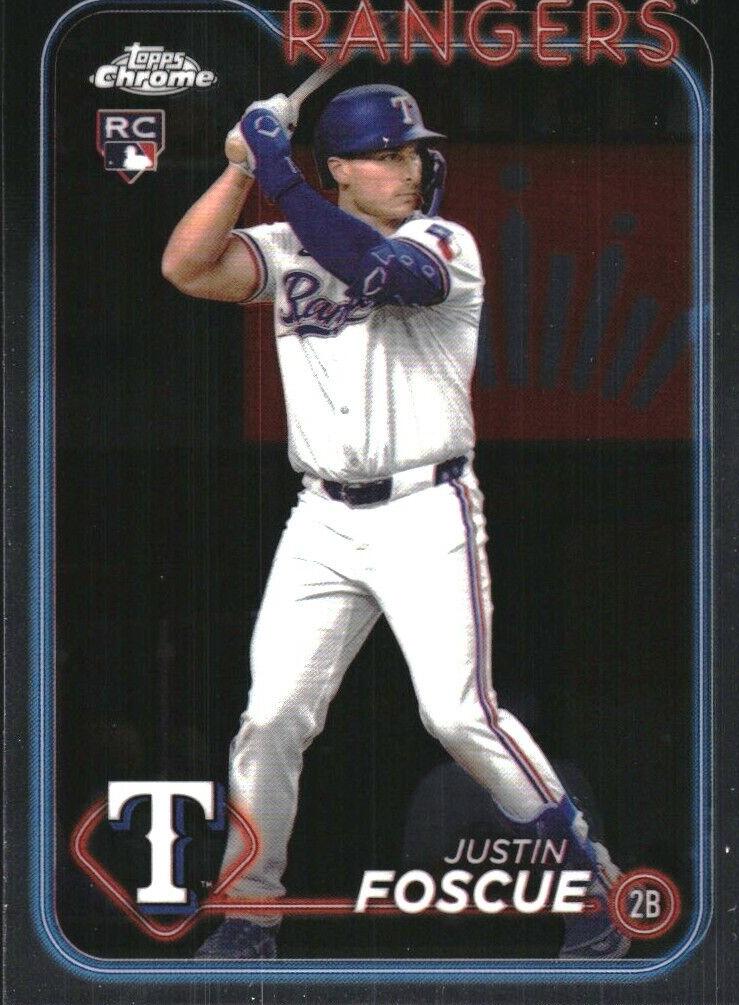 Justin Foscue 2024 Chrome Update card