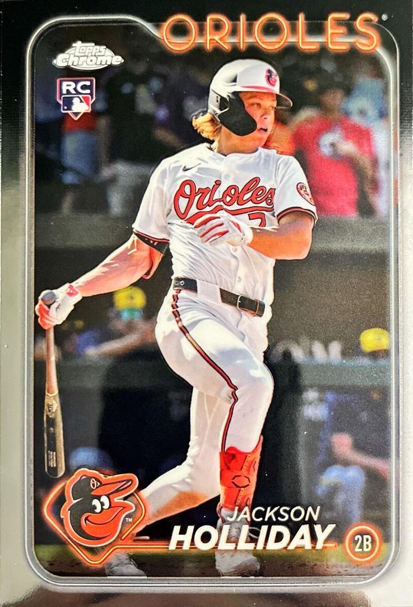 Jackson Holliday 2024 Chrome Update card