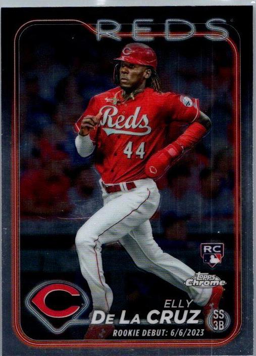 Elly De La Cruz 2024 Chrome Update card