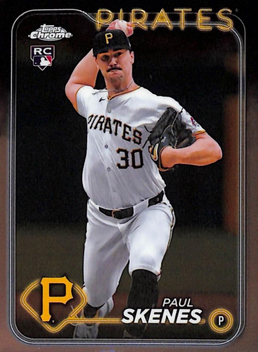 Paul Skenes 2024 Chrome Update card