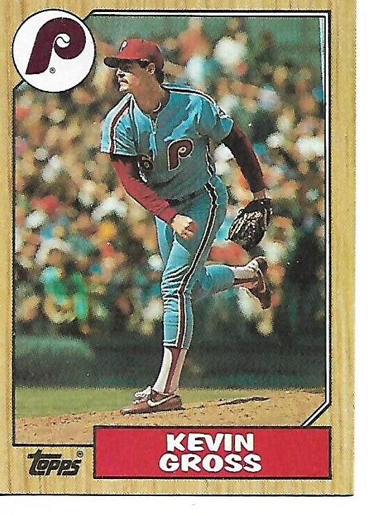 1987 Topps Kevin Gross #163 card