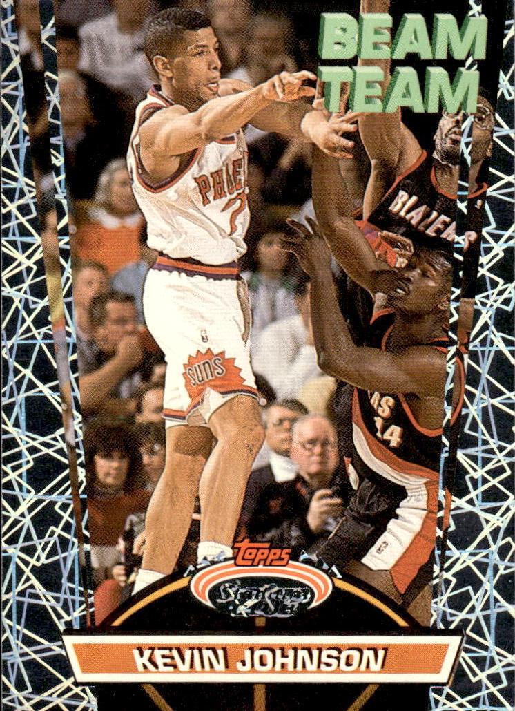 Kevin Johnson 1992 Topps Stadium Club Beam Team Basketball