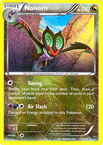 Noivern 2015 Pokemon XY BREAKthrough Reverse Holo