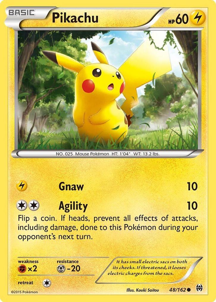 Pikachu 2015 Pokemon XY BREAKthrough