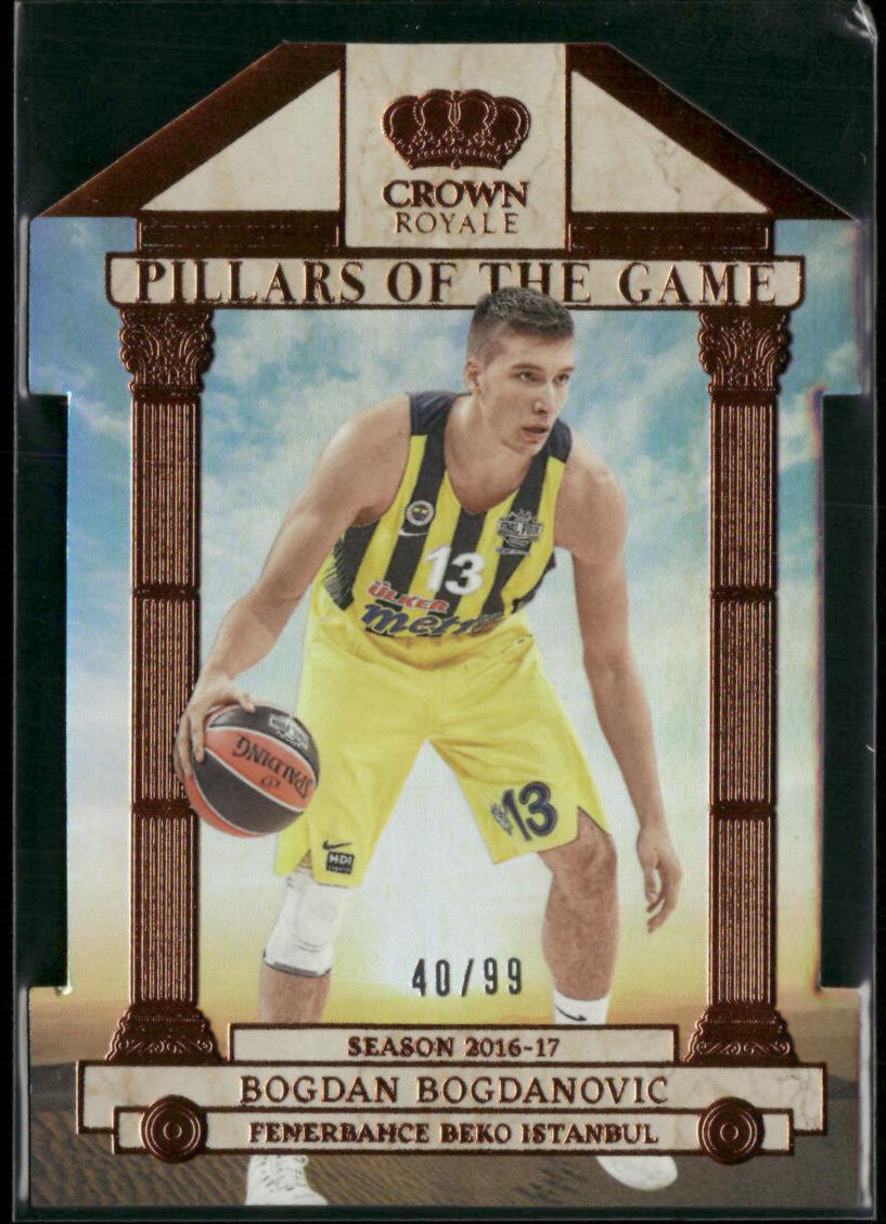 2023 Panini Crown Royale Turkish Airlines EuroLeague Bogdan Bogdanovic #22 card