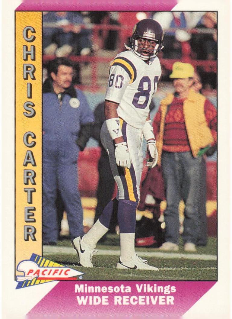 1991 Pacific Cris Carter #286 card