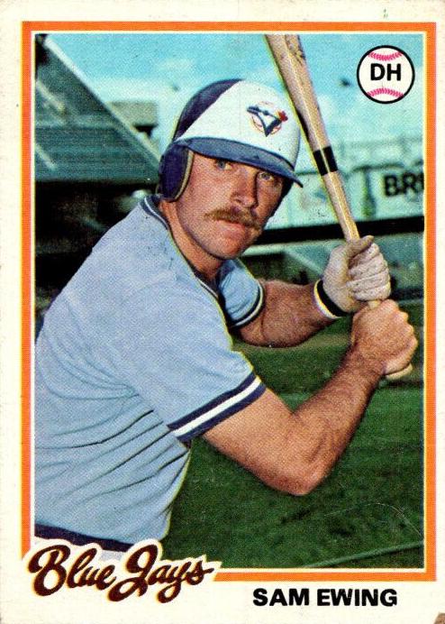 1978 Topps Sam Ewing #344 card