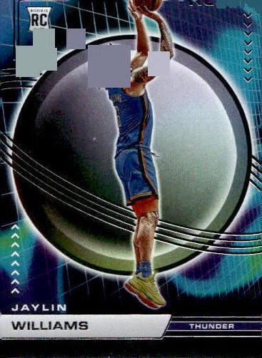 2022 Panini Recon Jaylin Williams #221 card