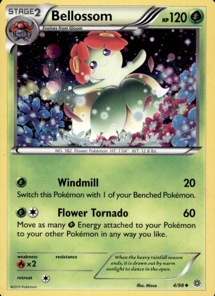 Bellossom 2015 Pokemon XY Ancient Origins
