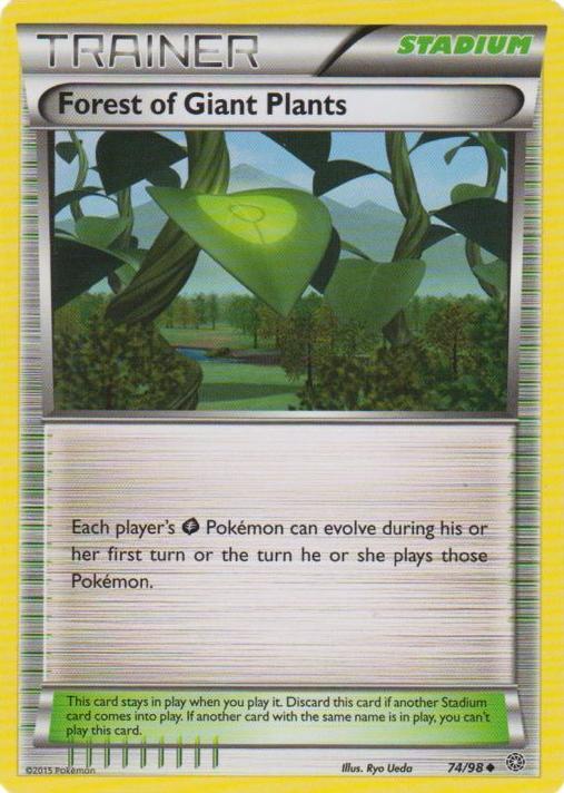 Forest of Giant Plants 2015 Pokemon XY Ancient Origins