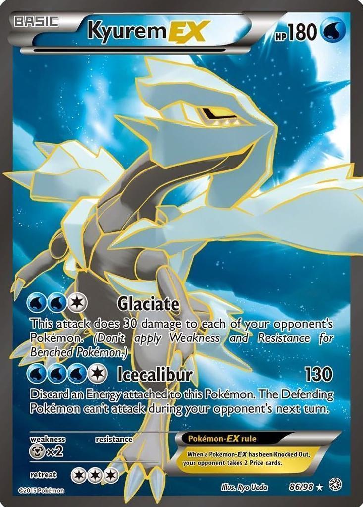 Kyurem EX 2015 Pokemon XY Ancient Origins