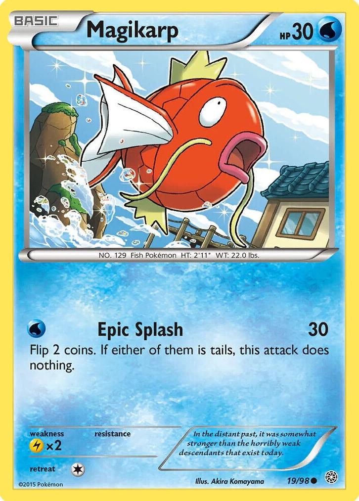 Magikarp 2015 Pokemon XY Ancient Origins